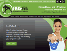 Tablet Screenshot of flexi-fit.com